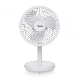 Tristar VE-5841 Ventilador de Mesa Recargable USB Blanco