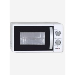 Microondas Rommer M700 20L 1050W Control Mecánico Plato Giratorio Blanco