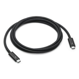 Cable Thunderbolt 4 Pro Apple MW5J3ZM/A 1,8 m trenzado negro 40 Gbps 100 W