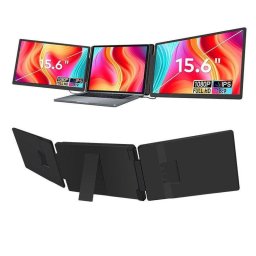 Monitor FOPO S10 15,6" FullHD 60Hz IPS Doble Pantalla Plegable USB-C Mini HDMI