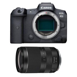 Cámara Mirrorless Canon EOS R5 45MP 8K RF 24-240mm Sensor Full-Frame WiFi Bluetooth