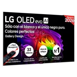 TV LG OLED evo AI G6 OLED65G64LW 65" 4K UltraHD 120Hz Smart TV WebOS HDR10 Dolby Vision