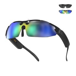 Ksix Vector Gafas Inteligentes IA Full HD Altavoces UV400 IP65 App Heycyan