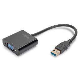 Adaptador gráfico USB-A 3.2 Gen 1 a VGA Digitus Full HD 1080p