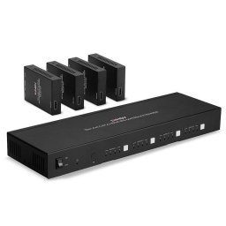 Extensor AV Matrix 4x4 HDMI 4K60 Lindy 38328 70m Cat6