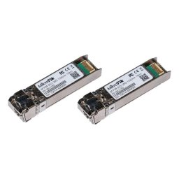 Tarjeta de Red Mikrotik XS+2733LC15D LC 25Gbps Fibra Óptica 15km