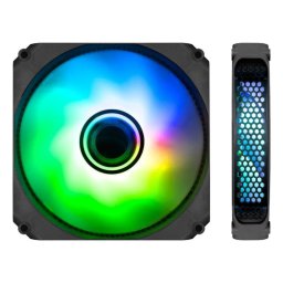 Refrigeración Aire CoolBox Ventilador Infinity ARGB 120mm Multicolor Silencioso