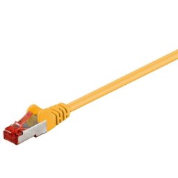 Cable de red Goobay 95493 Cat6 S/FTP 2 m Amarillo