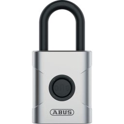 Abus Everox One Candado Electrónico Bluetooth 61/50 Mm Con Huella Digital, App Abus One, Ip66/ip68, Cuerpo Zamak, Grillete Nano Protect, Nivel 6