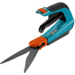 Gardena Comfort 8735-20 Tijeras De Césped Orientables Con Mango Ergonómico, Lamas Onduladas Con Recubrimiento Antiadherente Y Bloqueo De Seguridad