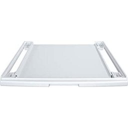 Bosch Wtz27400 Kit De Apilado Con Estante Deslizante Para Lavadoras De 60 Cm, Color Blanco