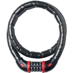 Master Lock Antivol De Cable Con Combinación 4 Dígitos 8226eurdpro, 1 M X 18 Mm, Núcleo De Acero Articulado Y Funda Vinilo, Negro, Seguridad Nivel 7