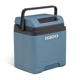 Igloo Ie24 24 L Nevera Eléctrica 12/230v Con Refrigeración Peltier, Modo Eco, Aislamiento Pu, Asas Ergonómica Con Bloqueo Y Tapa Extraíble