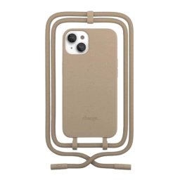 Funda para móvil Woodcessories Change Case Cover Madera Marrón para iPhone 14