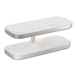 Cargador Inalámbrico ZENS Quattro Charger Pro 4 Blanco 4 Dispositivos Qi2