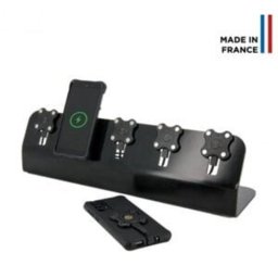 Cargador Inalámbrico Mobilis 020010 120W 6 Puertos USB-C GaN Negro