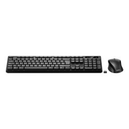 Teclado Belkin BBZ010SP inalámbrico completo con ratón ergonómico y panel numérico