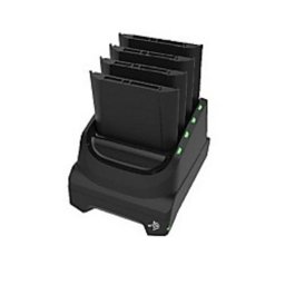Cargador de baterías Zebra SAC-TC51-4SCHG-01 para interior 4 baterías negro