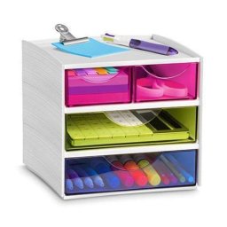 Cajonera de Oficina Cep 3-211HM 3 Cajones Multicolor Poliestireno