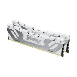 Memoria RAM Kingston FURY Renegade 48GB 2x24GB DDR5 8400MHz CL40 CUDIMM Blanca XMP