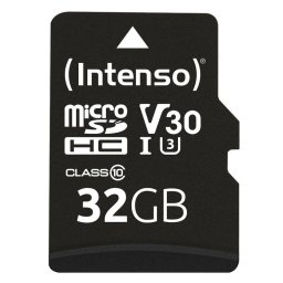 Tarjeta MicroSD Intenso 3433480 32 GB Clase 10 UHS-I V30 100 MB/s