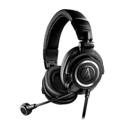 Auriculares Audio-Technica ATH-M50XSTS con cable XLR y micrófono para gaming negro