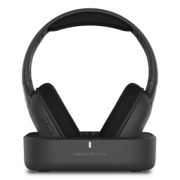 Auriculares Energy Sistem SoundReel TV inalámbricos Bluetooth para TV con base de carga negros