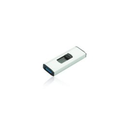 Unidad flash USB MediaRange MR917 64 GB USB 3.2 Gen 1 Deslizar Negro Plata
