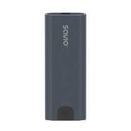 Caja PC Savio AK-67 M.2 SSD NVMe Aluminio Gris Compacta USB 10 Gbit/s