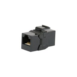 Conector de red EQUIP 125580 plano RJ-45 hembra a hembra Cat6a PoE