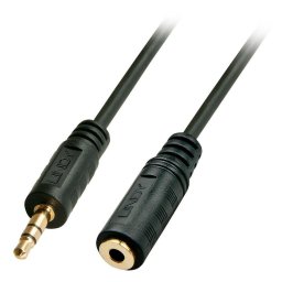 Cable de Audio Lindy 3,5mm Macho a Hembra 10 m Negro
