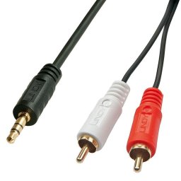 Cable Audio Lindy 35685 2x RCA Macho a 3,5mm Macho 10 m Negro
