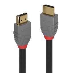 Cable HDMI Lindy Anthra Line 0,3 m Negro 18 Gbit/s 4K