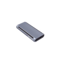 Caja PC CoolBox DG-MCM-NVME1 M.2 Aluminio Plata RGB Gaming USB 10 Gbit/s