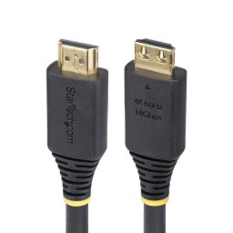 Cable HDMI StarTech 5m Conectores de Agarre 4K60Hz 18Gbps