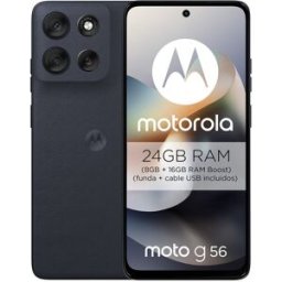 Motorola moto g56 8GB + 512GB móvil libre. (512 GB + 8 GB RAM) Pantone Black Oyster