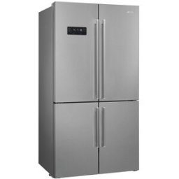 SMEG Frigorífico Americano , 4 puertas, Total No Frost, 541 litros, Display exterior - FQ60XDE. LookInox