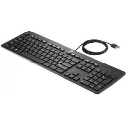 Teclado Business HP USB Srat Slim KB PCR Español con cable, USB, Negro, Km0 Caja Original