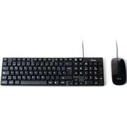 Teclado + Ratón L-Link LL-KB-816-WCOMBO USB Negro Con Cable, Nuevo