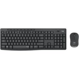 Teclado + Ratón Logitech MK295 Silent Touch, Negro, Nuevo
