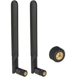 Antena de sector WIFI (2.4GHz, 5DB) doble banda omnidireccional de alta ganancia, antena de banda completa estenopeica