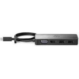 Lenovo Adaptador HP USB-C Travel Hub G2 (2x USB, 1x HDMI, 1x VGA), Nuevo