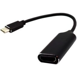 Cable adaptador Tipo C a HDMI, convertidor Ultra HD 4K, USB 3.1, HDTV, para MacBook, Samsung, Negro, A+
