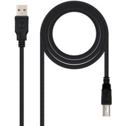 Nanocable Cable De Impresora Usb-A 2.0 Macho A Usb-B Macho 1.80m