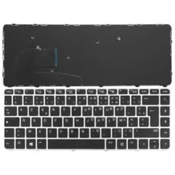 Teclado compatible para HP EliteBook 840 G3 / G4 AZERTY francés ISO sin TrackPoint