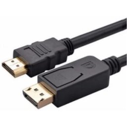 Cable DisplayPort a HDMI 1.8M Negro Macho/Macho