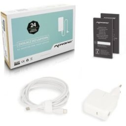 Cargador Movano 29W USB tipo C USB-C, compatible con iPad/MacBook, Blanco, Nuevo