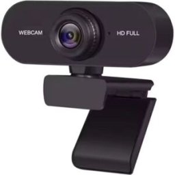 Cámara Web Webcam HD 720P, USB, Negro, Nuevo