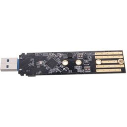 Adaptador SSD USB-A, M.2, NVME, PCIe, NGFF, USB 3.1, GEN2, 10gbps, M2, para SSD 2230/2242/2260/2280