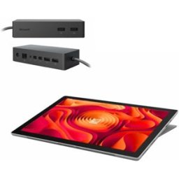 Microsoft Surface Pro 7 Táctil + Docking Station 12,3" i5 1035G4, 8GB, SSD 256GB, 3K, A+
